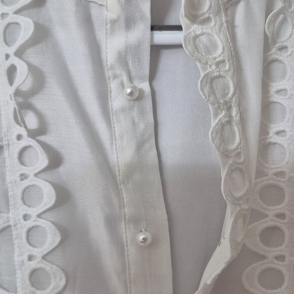 New Collection Lace Frill Mini Dress - Picture 8 of 9